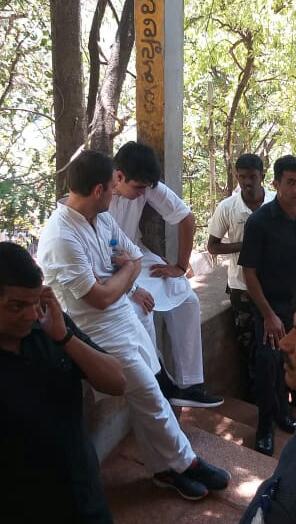 మేనల్లుడి కంటే ఫాస్ట్ : ముందే తిరుమల చేరుకున్న రాహుల్