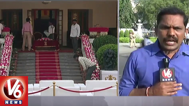 All Set For Telangana Cabinet Expansion | Ministers Oath Ceremony At Raj Bhavan | Hyderabad