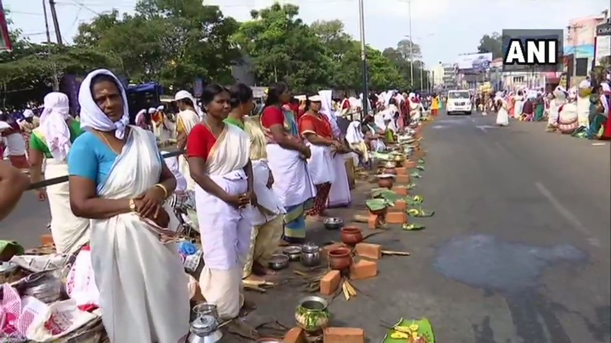 కేరళలో ఆకట్టుకున్న అటుకుల పండుగ
