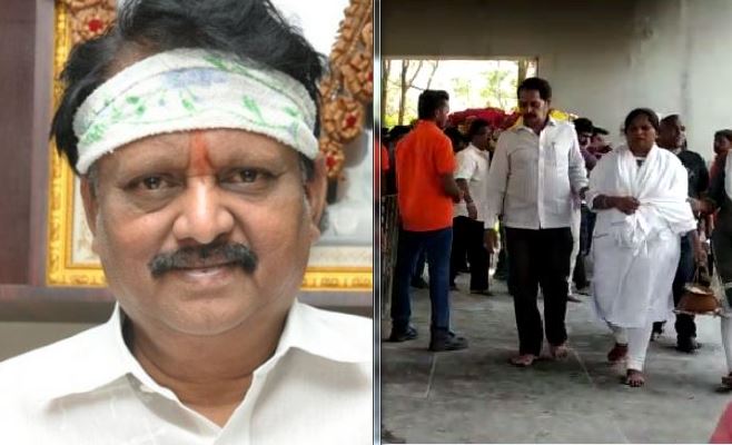 కోడి రామకృష్ణ అంత్యక్రియలు పూర్తి.. తలకొరివి పెట్టిన పెద్దకూతురు