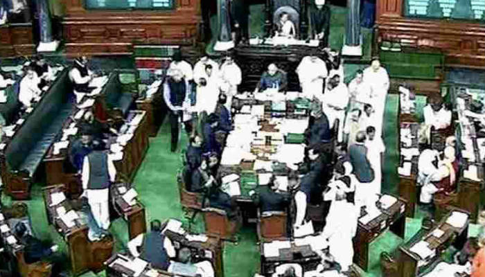 లోక్ సభలో ఆపరేషన్ కమలపై దుమారం