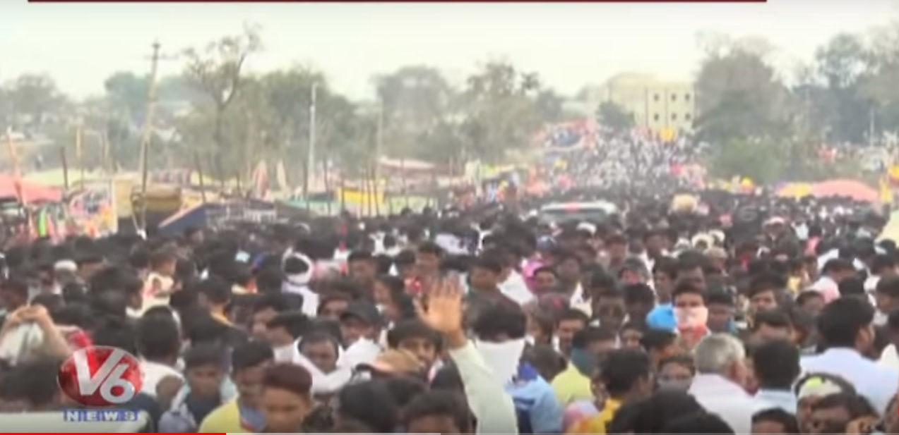 Nagoba Jatara | Devotees Rush To Tribal Festival At Keslapur