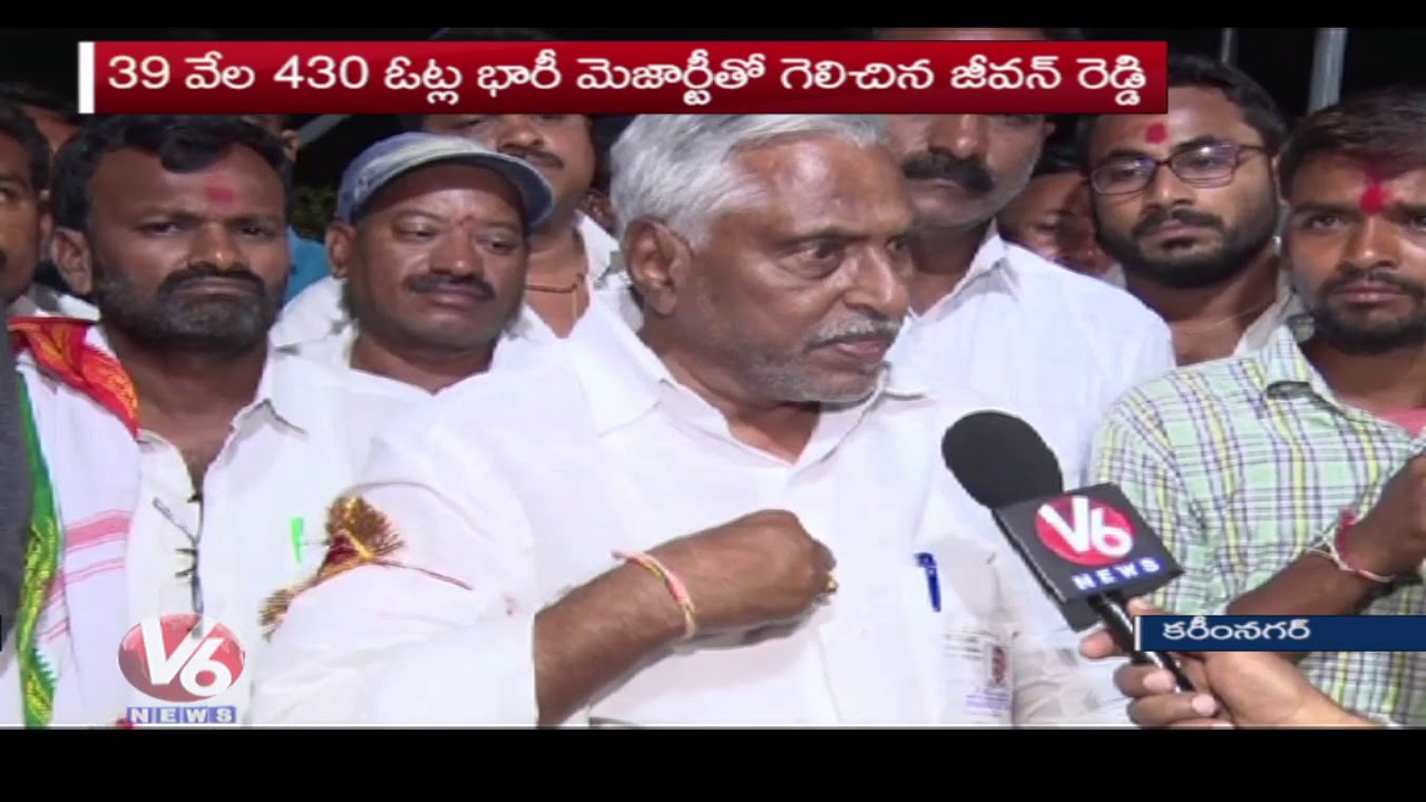 Graduate MLC Jeevan Reddy Face To Face | MLC Elections | Karimnagar