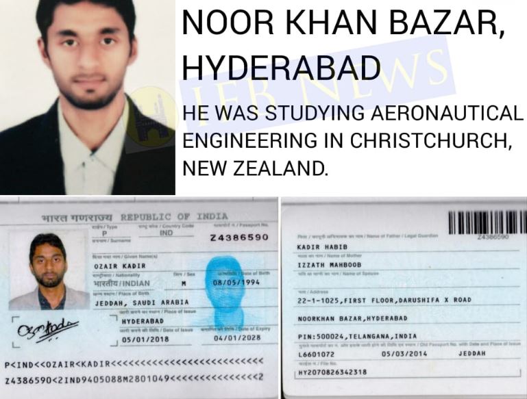 Hyderabad Man Oazar Khadhir Lost Life In New Zealand Shooting | V6 News