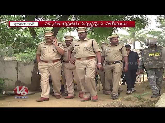 Telangana Police Gear Up For Lok Sabha Elections And Made Tight Security All Over Telangana