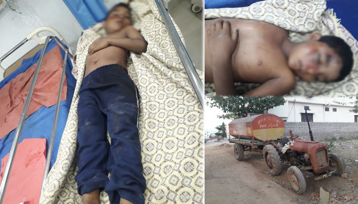 ట్యాంకర్ ఢీ కొని విద్యార్థి మృతి