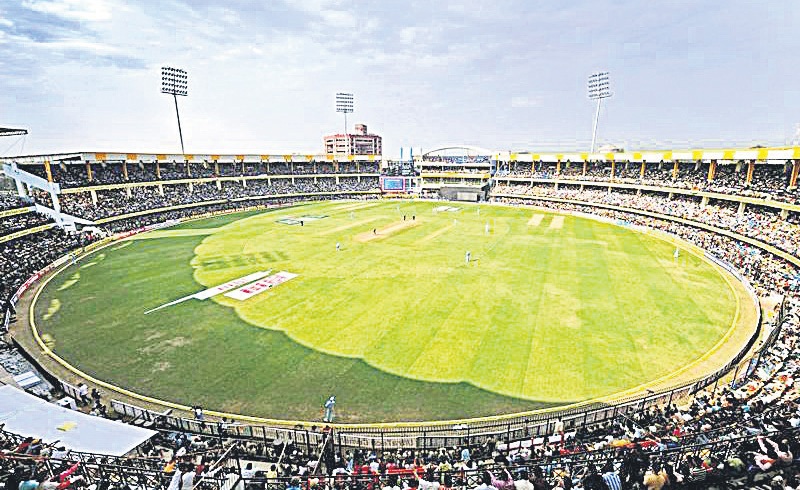 ఐపీఎల్‌కు సిద్ధమైన ఉప్పల్ స్టేడియం