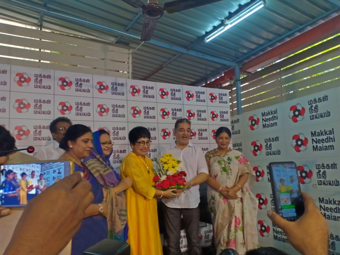 కమల్ పార్టీలో చేరిన కోవై సరళ