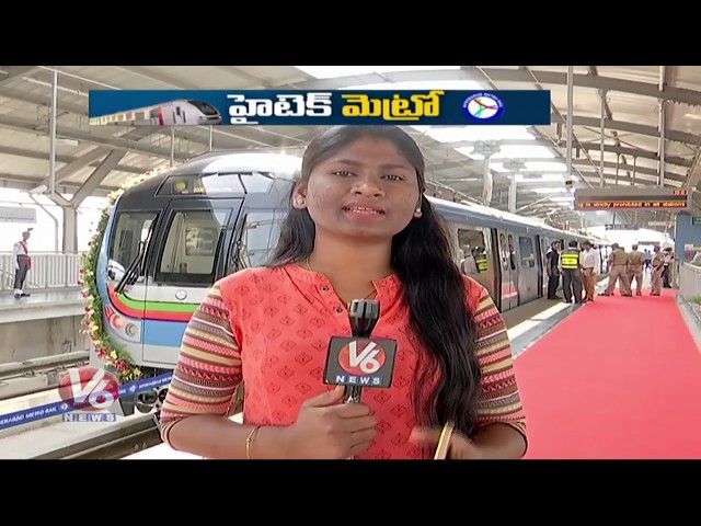 Hyderabad Metro Services On Ameerpet-Hitech City Route Started