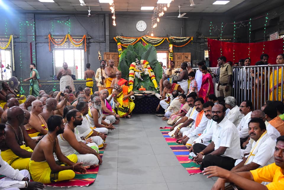 యాదాద్రిలో ఘనంగా పూర్ణాహుతి