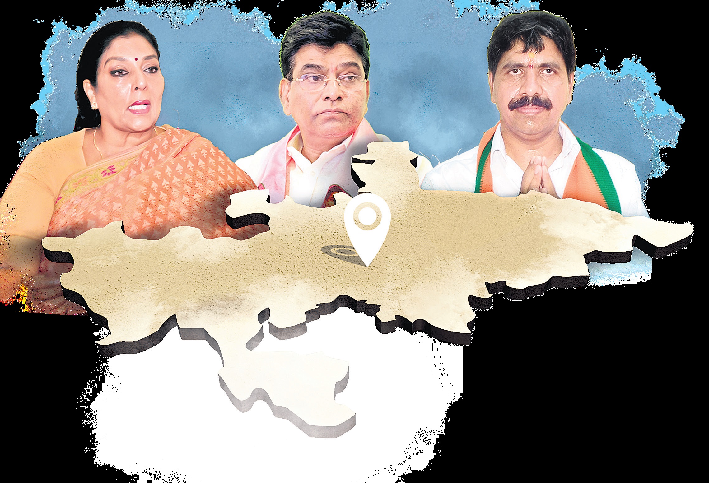 లోక్ సభ ఎన్నికలు: ఖమ్మంలో టైట్ ఫైట్