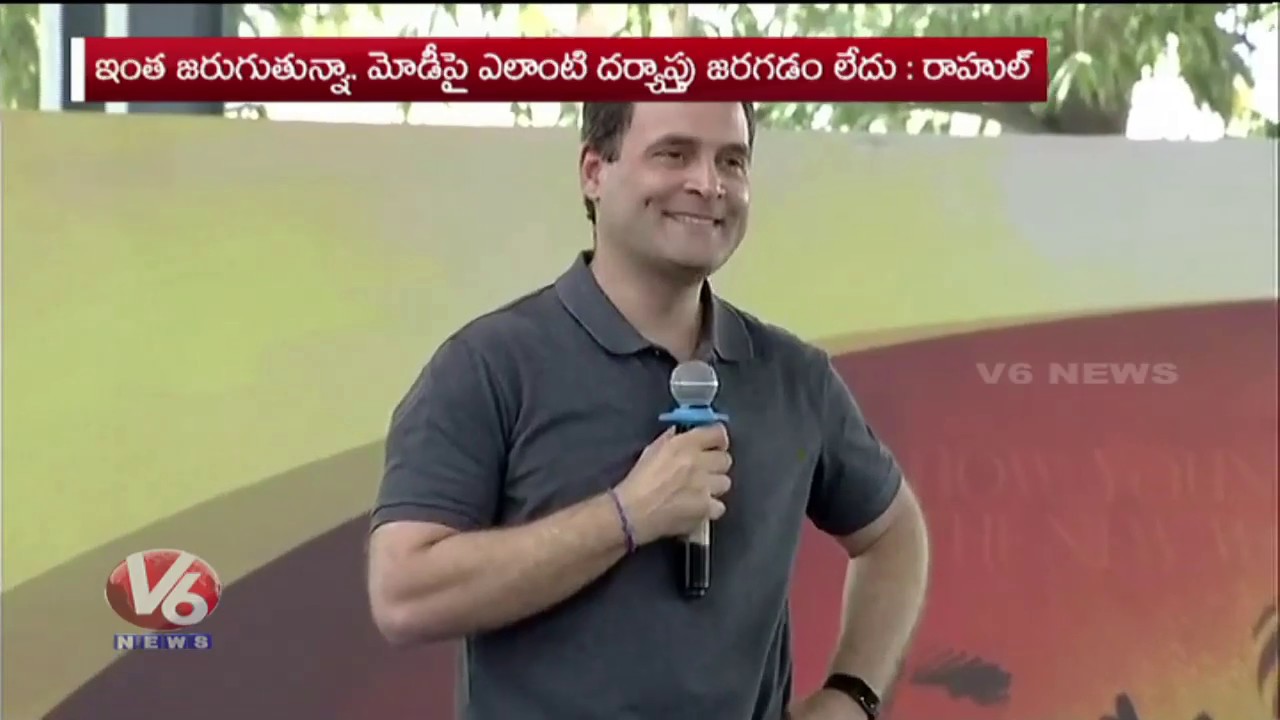 Rahul Gandhi Interaction With Students In Chennai, Gives Superb Answers To Students Questions