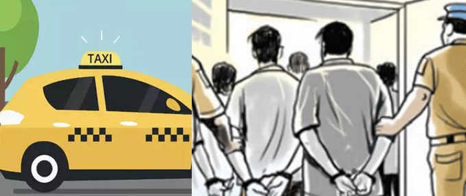 ట్యాక్సీ డ్రైవర్ పై దోపిడీ..ముగ్గురు అరెస్ట్