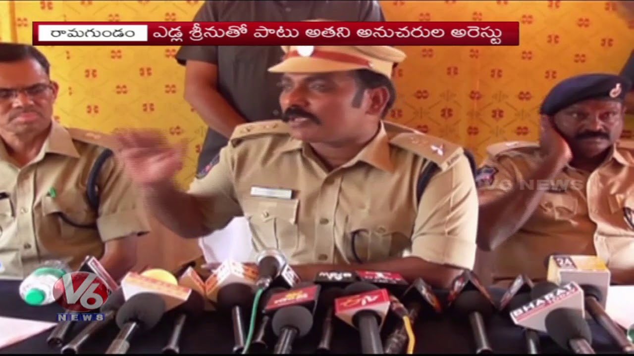 Telangana Veerappan Edla Srinu Arrested By Ramagundam Police