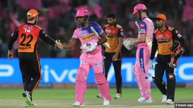 సన్ రైజర్స్ కు ఝలక్..రాజస్థాన్ విక్టరీ