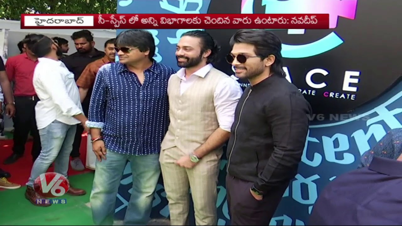 Allu Arjun Launches Navdeep’s C – Space Global | Hyderabad