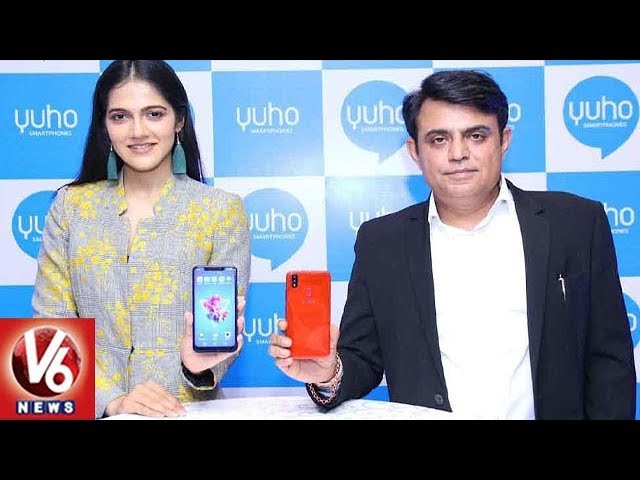 Actress Simran Choudhary Launched Chinese YUHO Smart Phones | Hyderabad