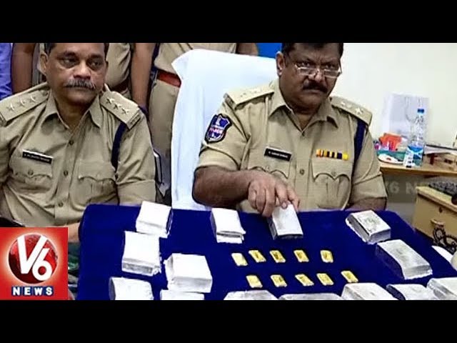 Police Seized 1 Kg Gold and 30 Kg Silver In Secunderabad Railway Station