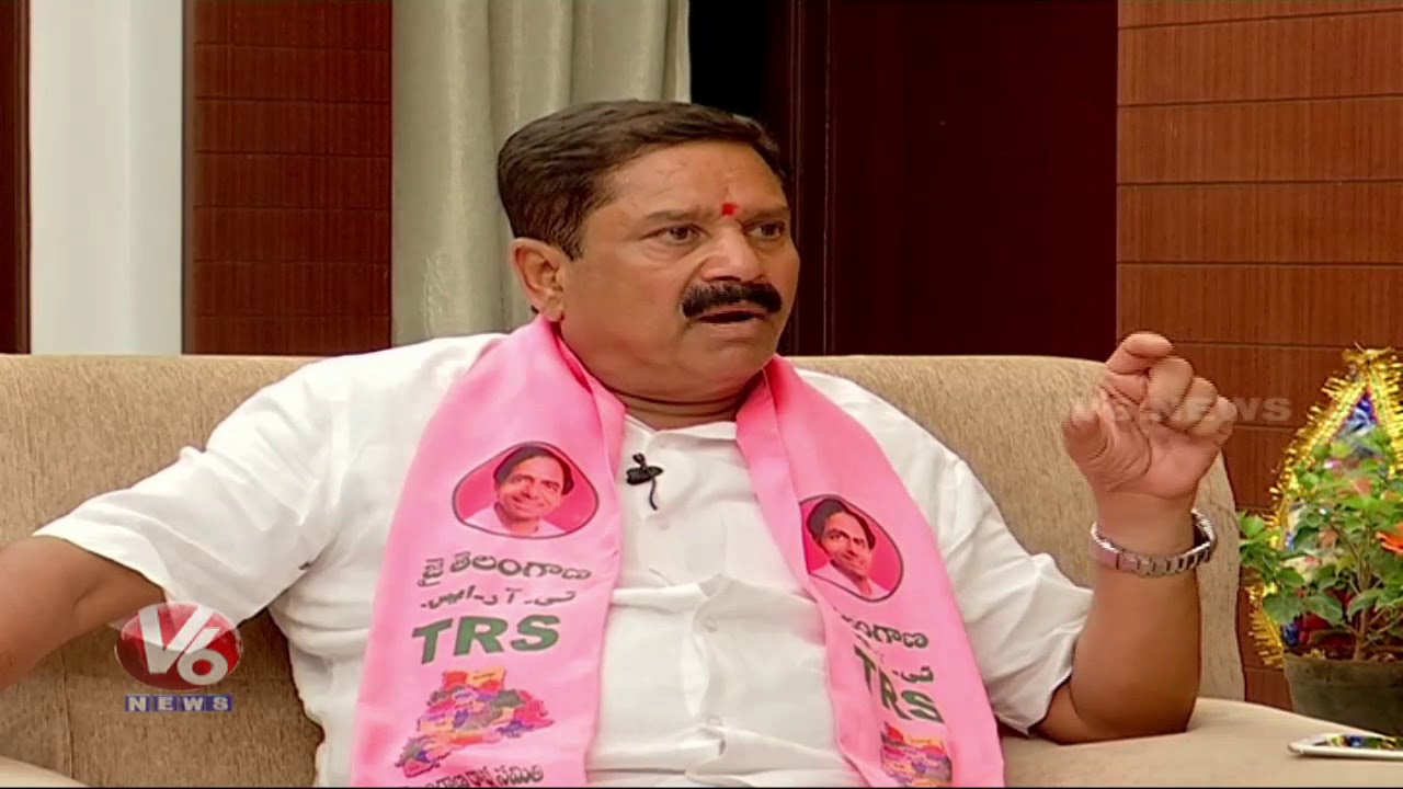 Interview Time With Palamuru TRS MP Candidate Mannem Srinivas Reddy