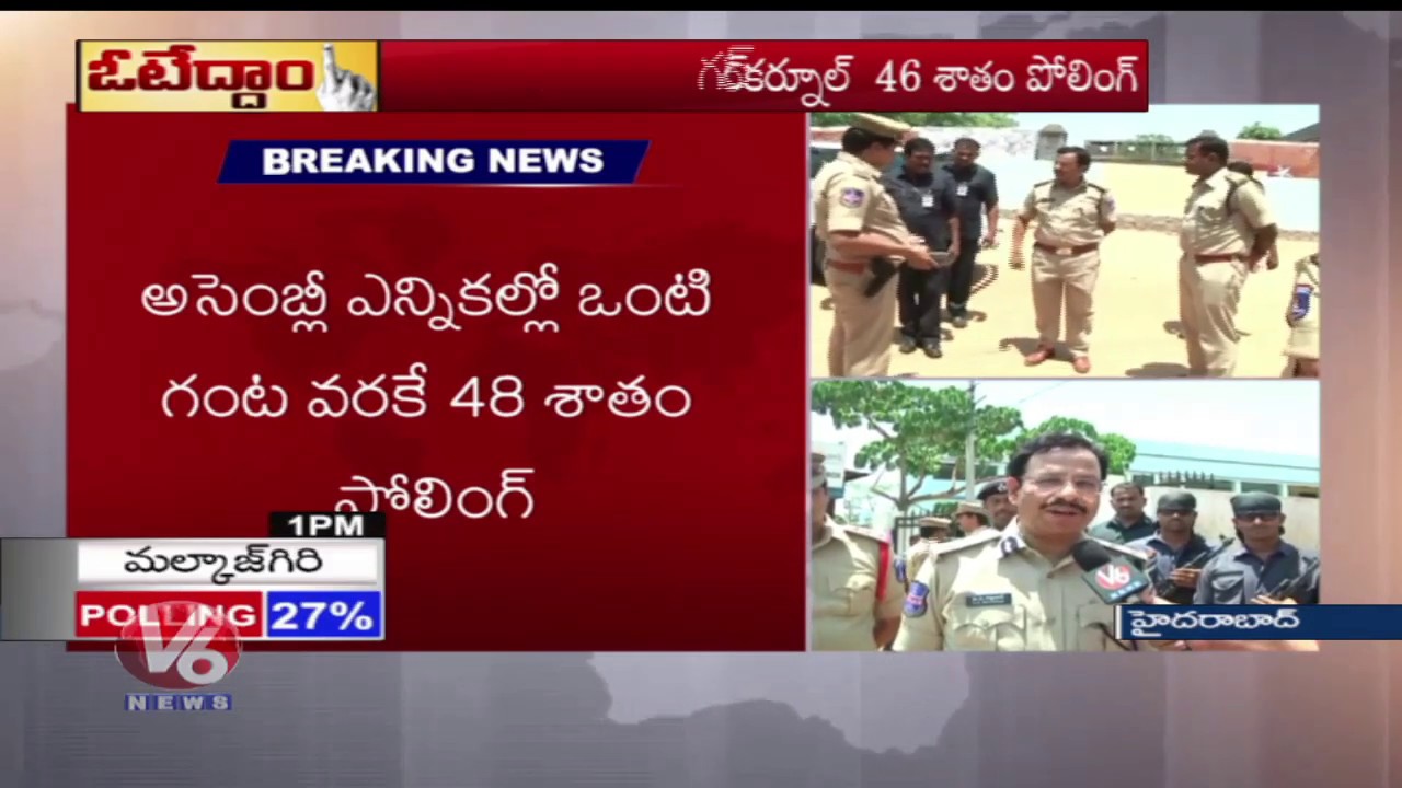 Cyberabad CP Sajjanar Face To Face | Over Polling Areas Securities | Lok Sabha Elections 2019