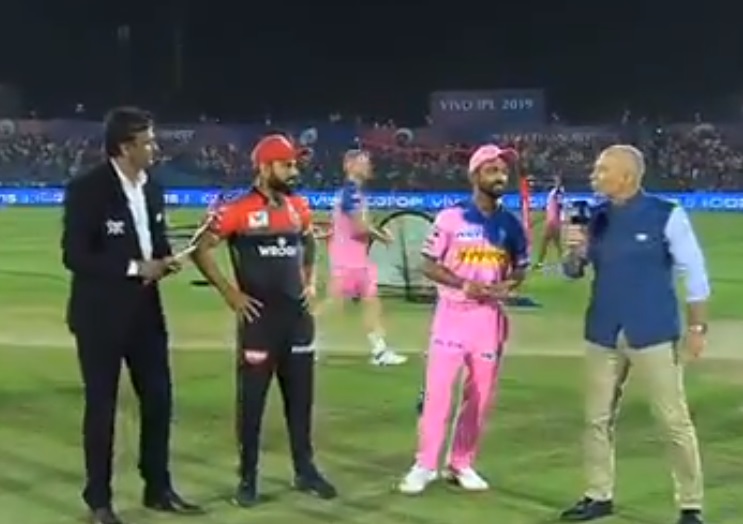 IPL : బెంగళూరుతో మ్యాచ్..రాజస్థాన్ ఫీల్డింగ్