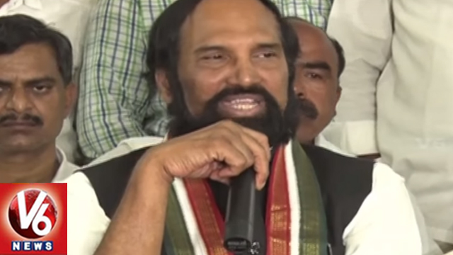 T Congress Leaders Kuntiya & Uttam Kumar Reddy Comments On KCR | V6 News