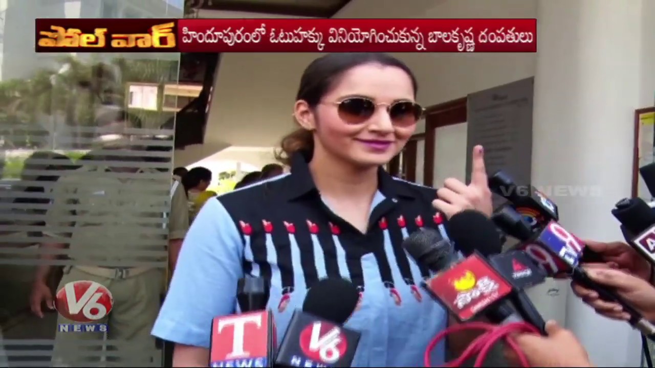 Celebrities Casted Their Votes In Hyderabad For Lok Sabha Elections 2019