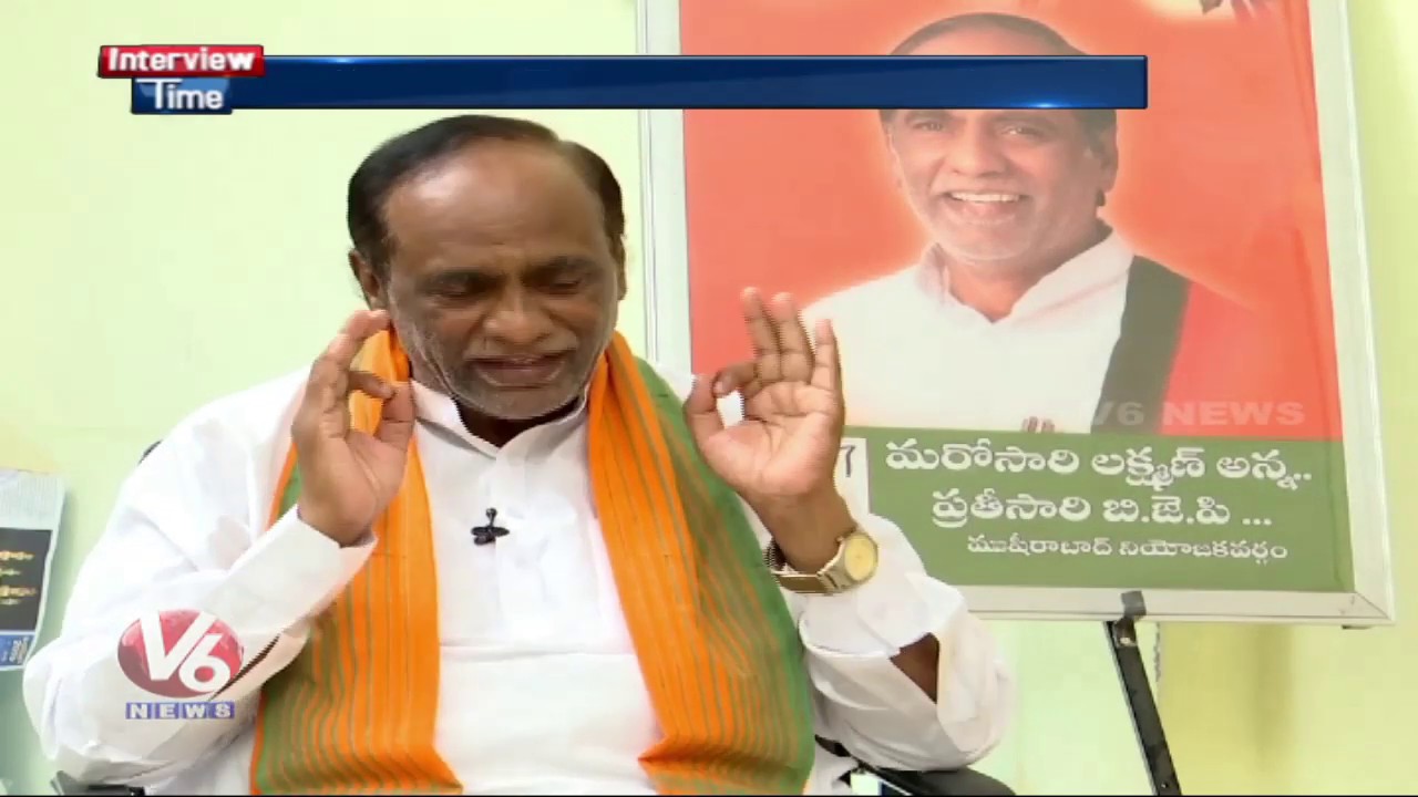 Interview Time With Telangana BJP President Dr. K. Laxman