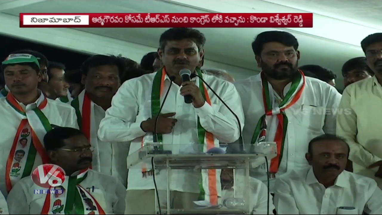 Ghulam Nabi Azad Comments On KCR at Chevella Public Meeting | Konda Vishweshwar Reddy