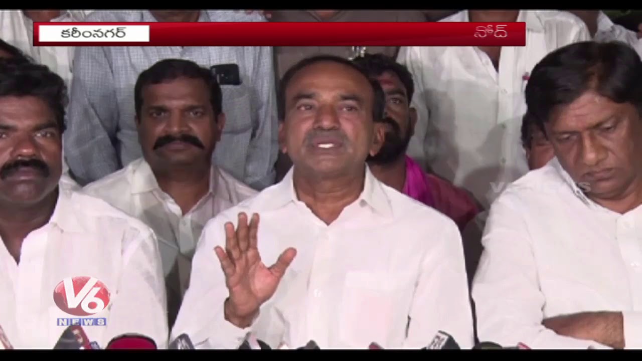 Etela Rajender And MP Vinod Kumar Speaks To Media After Lok Sabha Polling | Karimnagar