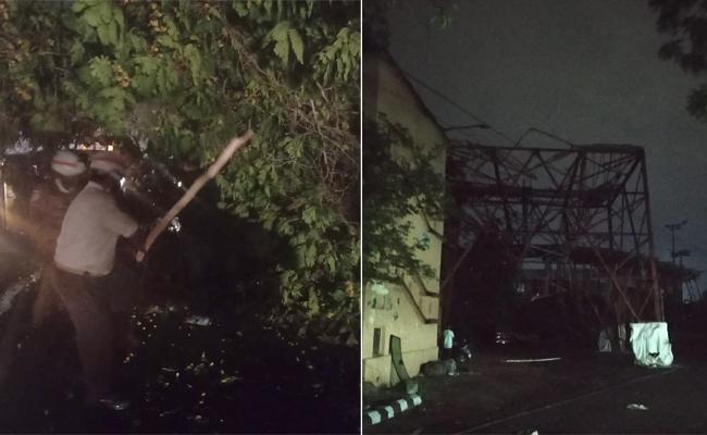 హైదరాబాద్ లో భారీ వర్షం..ఒకరు మృతి