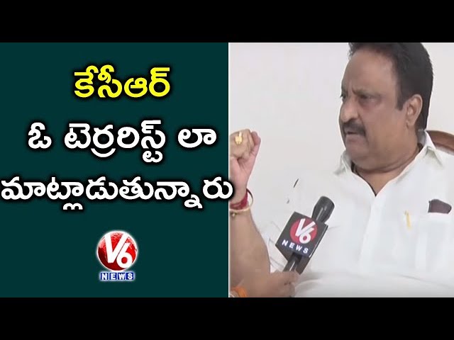 Ex MP Jithender Reddy Speaks On CM KCR Comments BJP Over Vote Politics