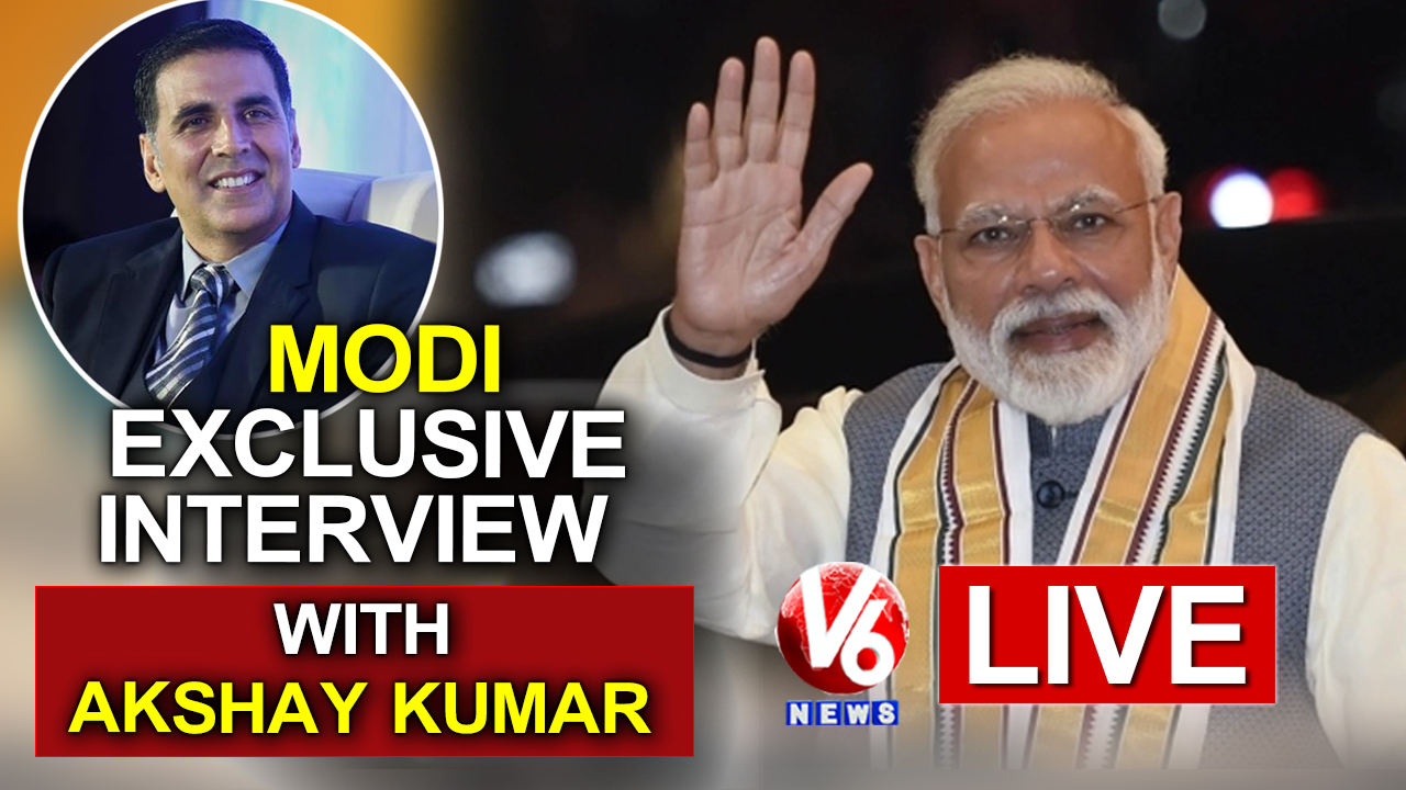 PM Narendra Modi LIVE | Exclusive Interview With Actor Akshay Kumar