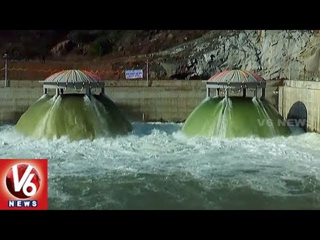 Kaleshwaram Project 6th Package ‘Second Pump’ Wet Runs Successfully In Nandi Medaram | V6 News