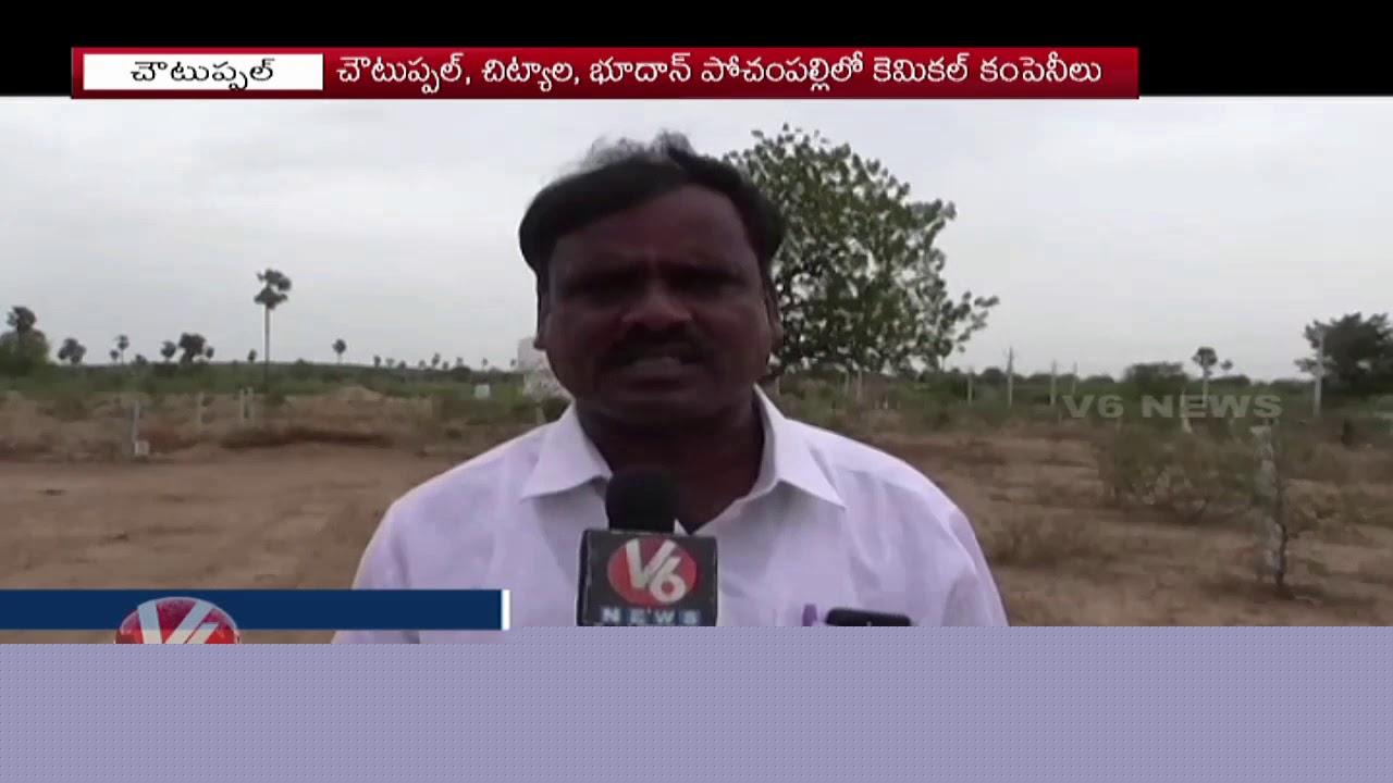 Choutuppal Public Facing Problems With Chemical Factories
