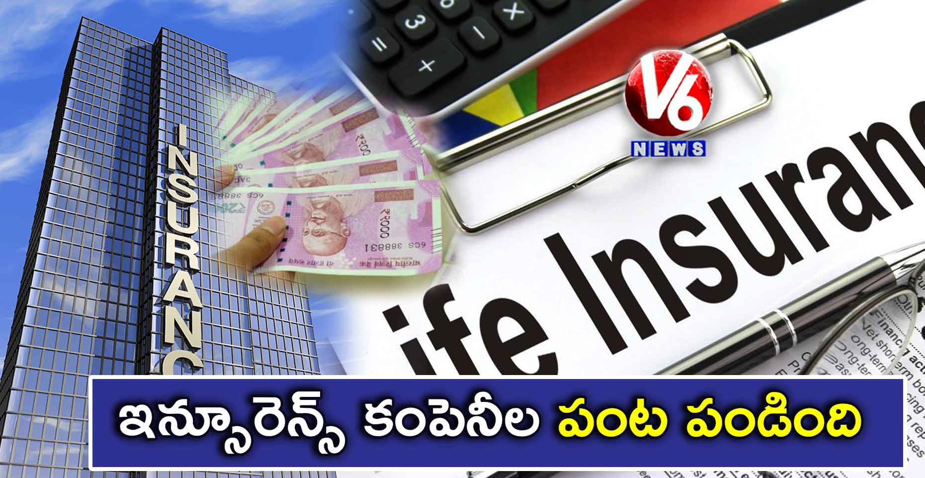ఇన్సూరెన్స్ కంపెనీల పంట పండింది