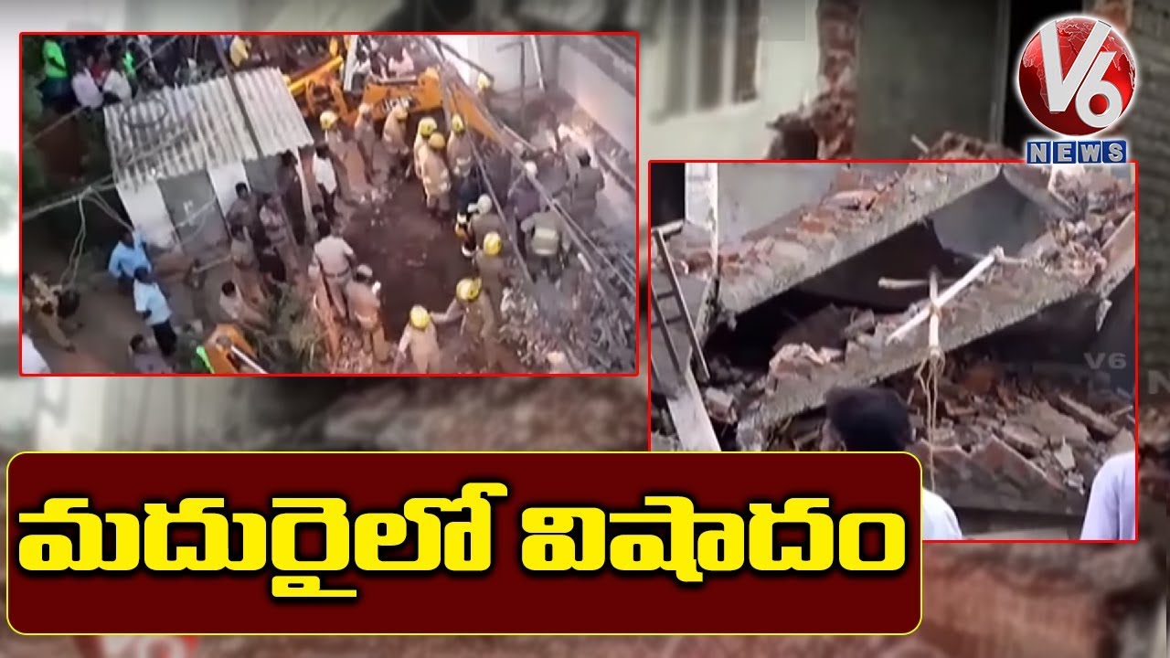 Building Collapsed In Madurai | 6 Members Severely Injured