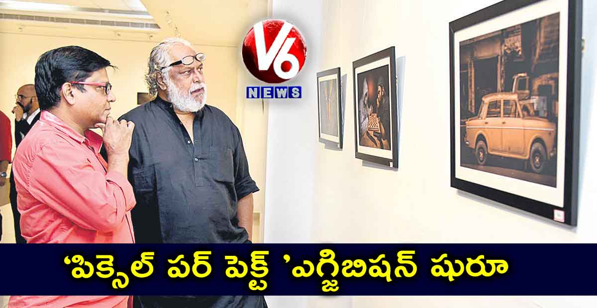 ‘పిక్సెల్ పర్ పెక్ట్ ’ఎగ్జిబిషన్ షురూ…