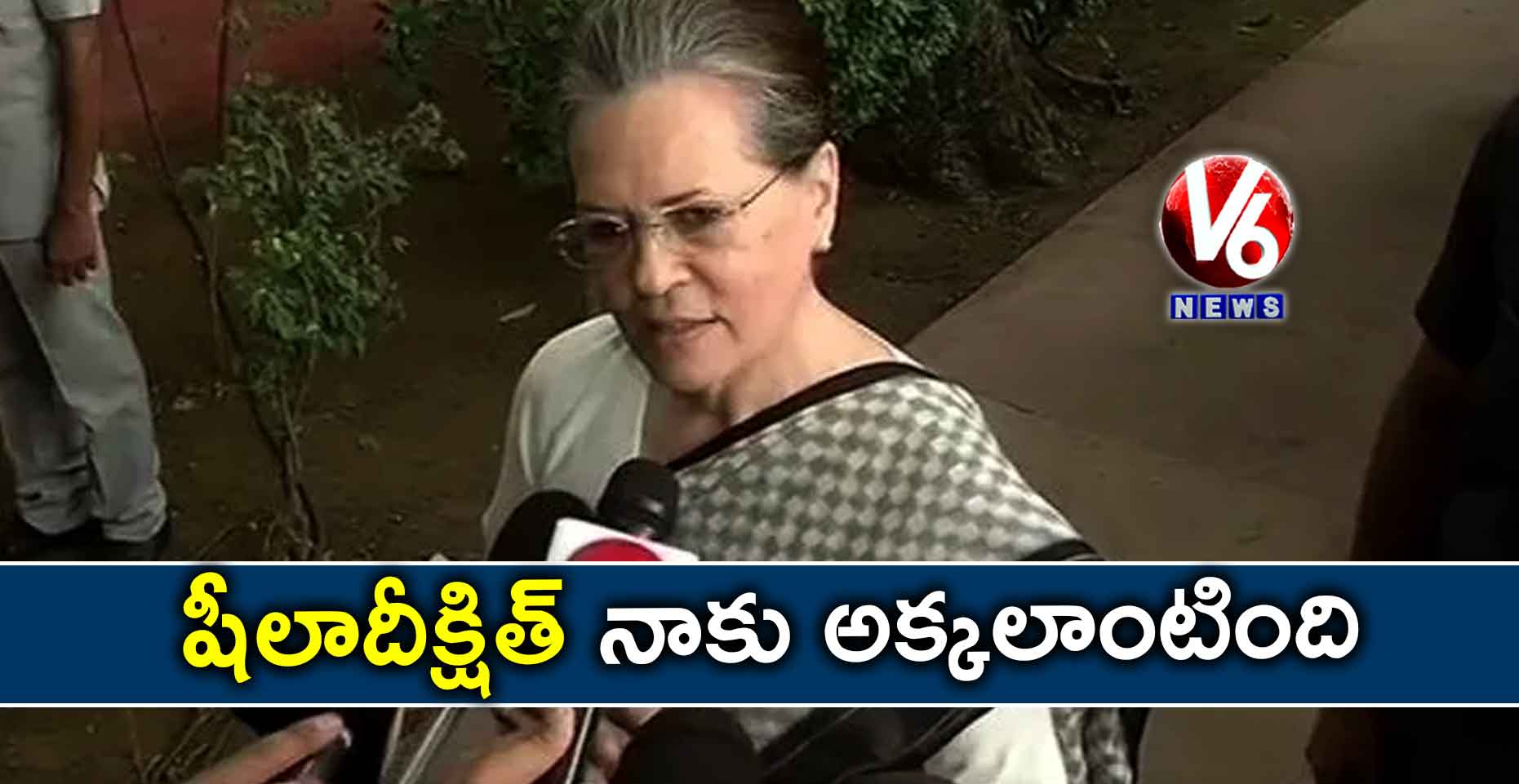 షీలాదీక్షిత్ నాకు అక్కలాంటింది : సోనియాగాంధీ