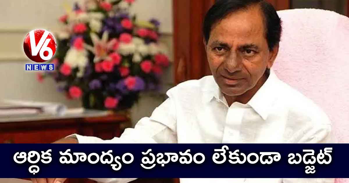 ఆర్ధిక మాంద్యం ప్రభావం లేకుండా బడ్జెట్