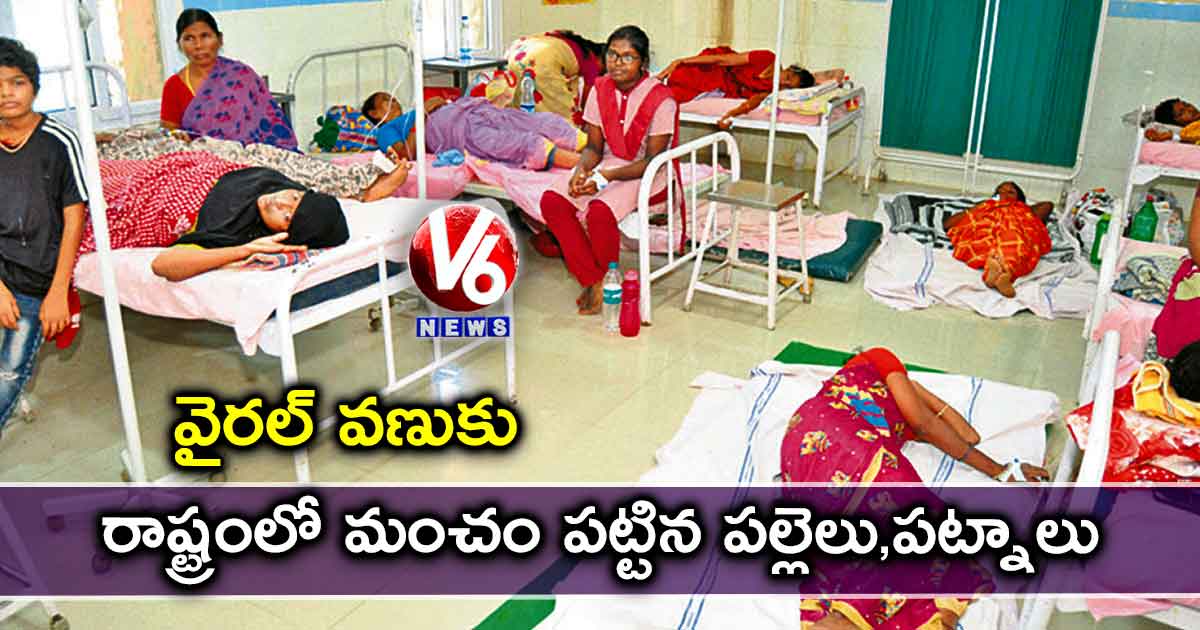 వైరల్ వణుకు..రాష్ట్రంలో మంచం పట్టిన పల్లెలు,పట్నాలు