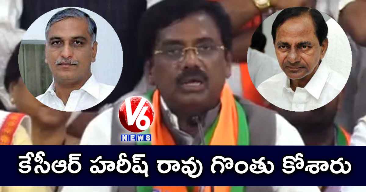 కేసీఆర్.. హరీష్ రావు గొంతు కోశారు : వివేక్ వెంకటస్వామి