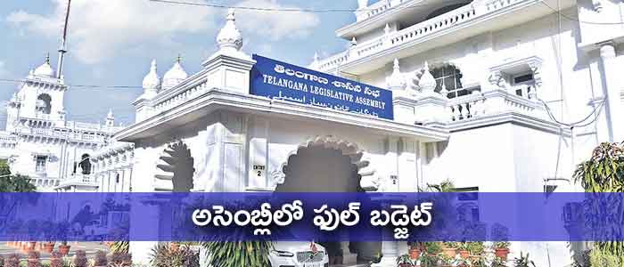 అసెంబ్లీలో ఫుల్ బడ్జెట్