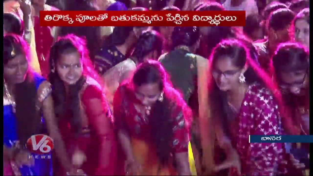 Bathukamma Celebrations By Dharmapuri Villagers On Tankbund