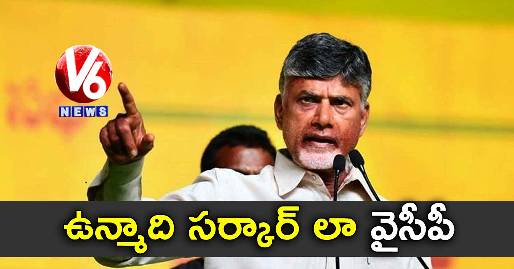 ఉన్మాది సర్కార్ లా వైసీపీ : చంద్రబాబు