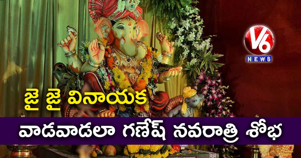 జై జై వినాయక: వాడవాడలా గణేష్ నవరాత్రి శోభ