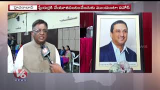 Ex Minister Vinod Inaugurates MV Sridhar Memorial Table Tennis Tourney