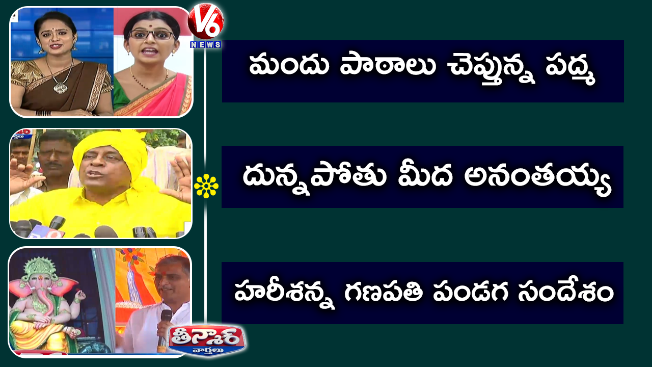 Harish Rao About Ganesh Festival Pawan Kalyan On AP Politics New Traffic Rules