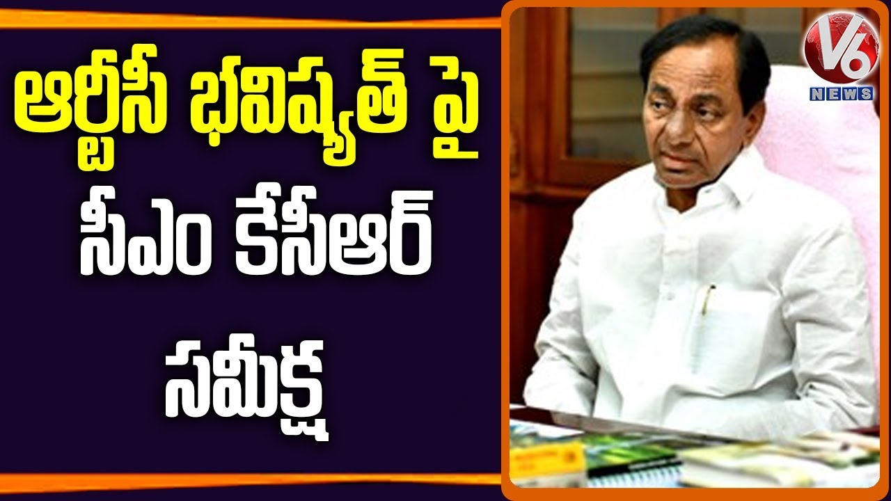 CM KCR Holds Review Meet On TSRTC Future