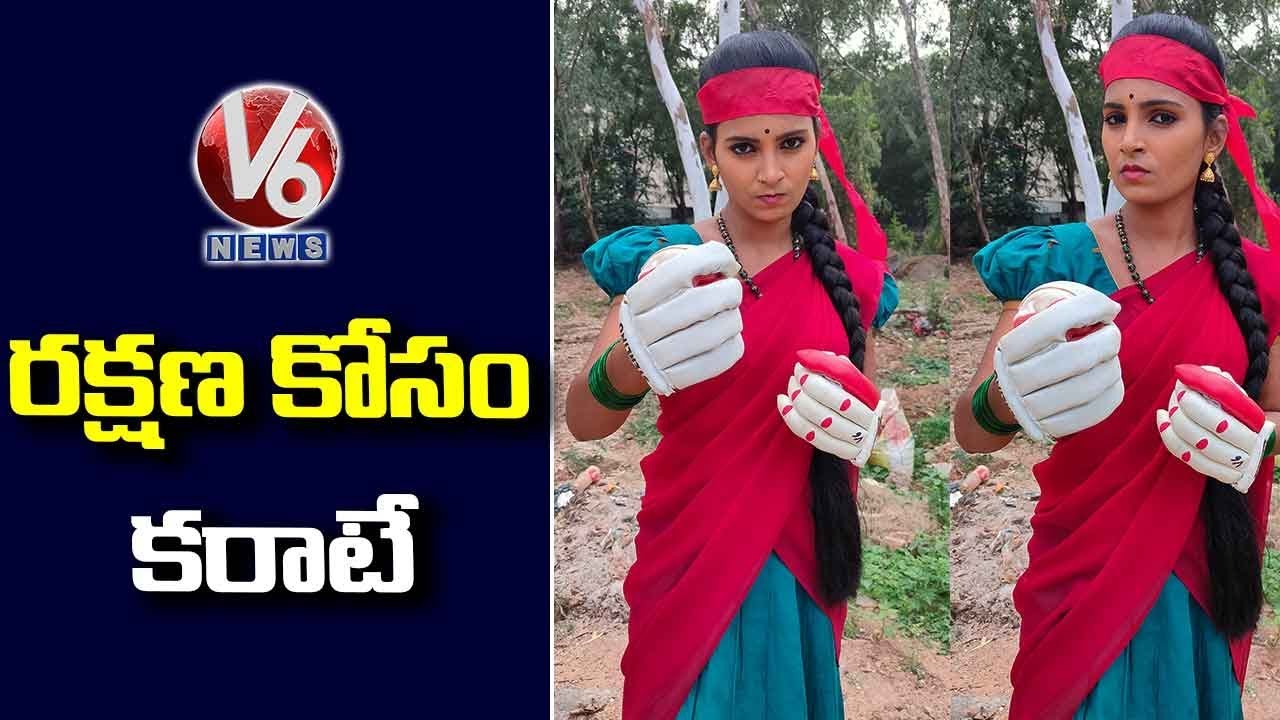 Teenmaar Padma Learn Self Defence | Funny Conversation With Radha | Teenmaar News